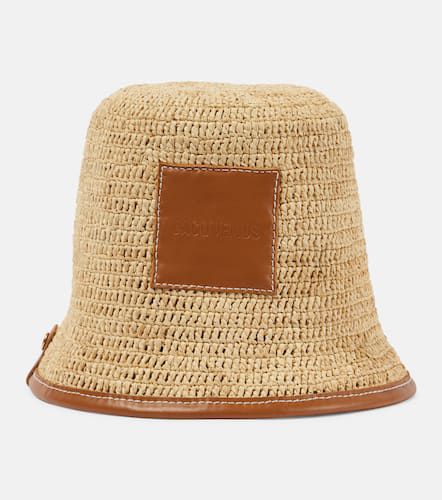 Cappello da pescatore Soli in rafia - Jacquemus - Modalova