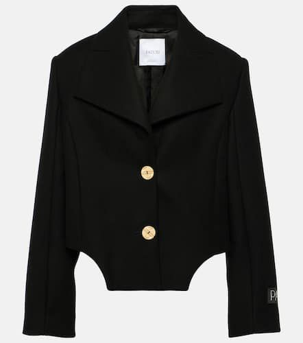 Patou Cropped wool-blend jacket - Patou - Modalova