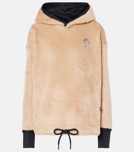 Felpa in pile con cappuccio - Moncler Grenoble - Modalova