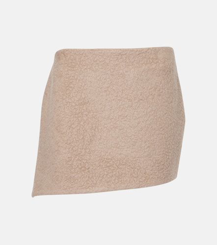 Asymmetric alpaca and wool miniskirt - Givenchy - Modalova