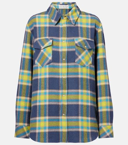 Camisa Explorer de cachemir a cuadros - God's True Cashmere - Modalova