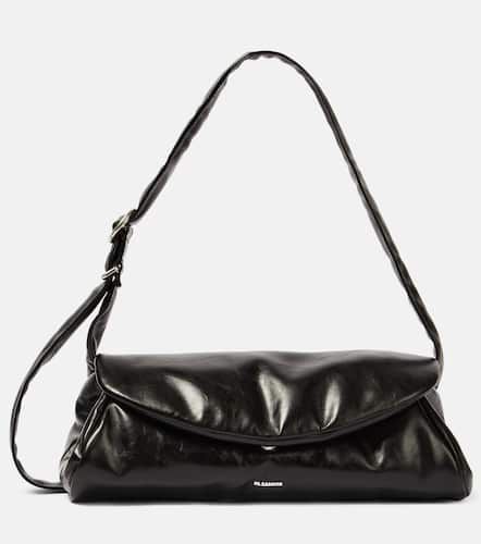 Cannolo Large leather shoulder bag - Jil Sander - Modalova