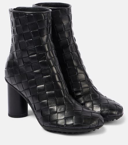 Ankle Boots Intrecciato aus Leder - Bottega Veneta - Modalova