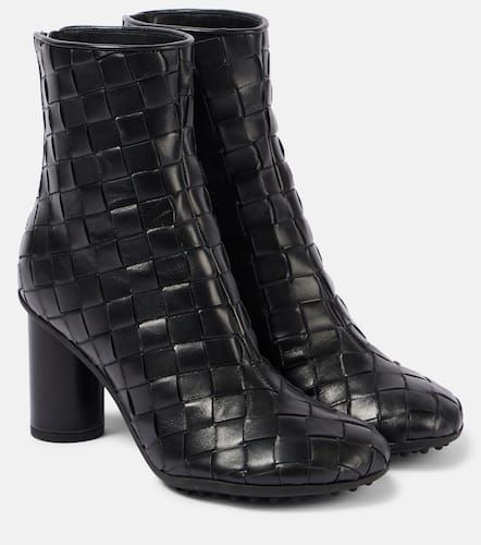 Botines de piel Intrecciato - Bottega Veneta - Modalova