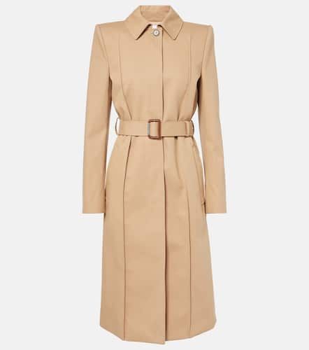 Cotton trench coat - Alexander McQueen - Modalova