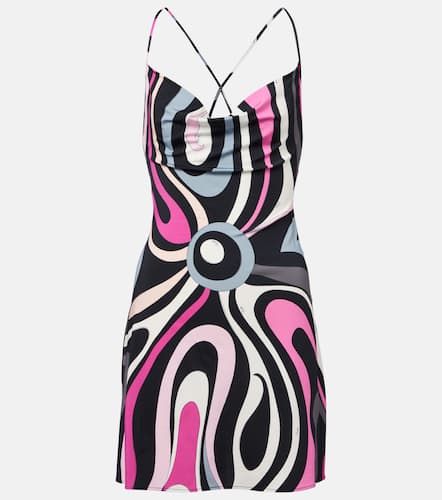 Pucci Marmo satin slip dress - Pucci - Modalova