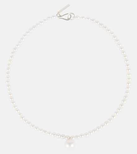 Classique sterling silver choker with freshwater pearls - Sophie Buhai - Modalova
