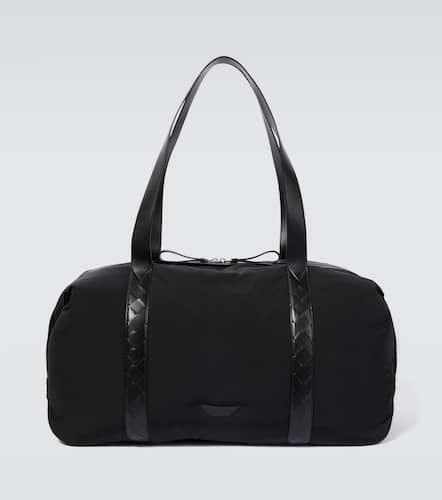 Crossroad Large leather-trimmed duffel bag - Bottega Veneta - Modalova