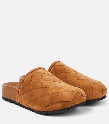 Mules Reggie in suede Intrecciato - Bottega Veneta - Modalova