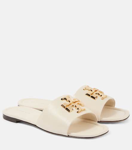 Sandalias Eleanor T Monogram de piel - Tory Burch - Modalova