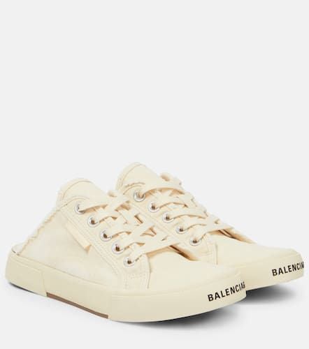 Paris distressed open-back sneakers - Balenciaga - Modalova