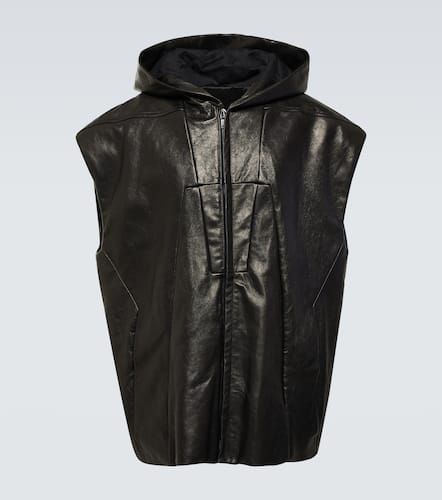 Chaqueta oversized de piel - Rick Owens - Modalova