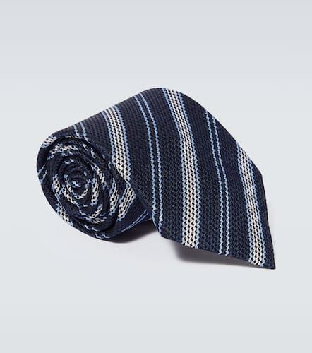 Zegna Jacquard silk tie - Zegna - Modalova