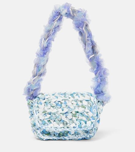 Mini crochet lace shoulder bag - Susan Fang - Modalova