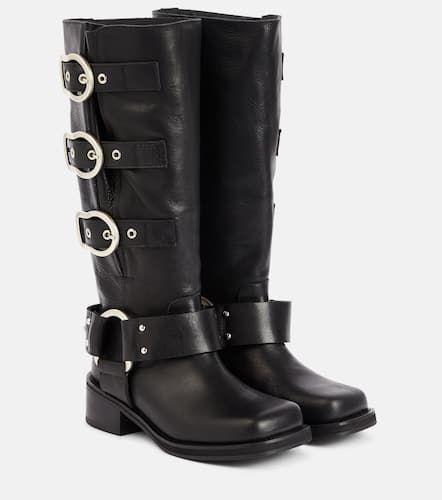Embellished leather knee-high boots - Dorothee Schumacher - Modalova