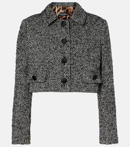 Cropped-Jacke aus Tweed - Dolce&Gabbana - Modalova