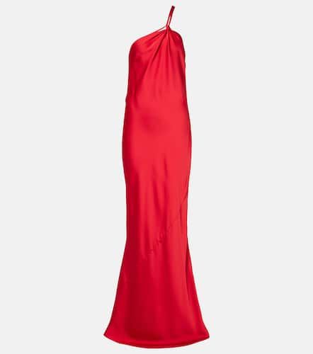 One-Shoulder-Robe aus Satin - Norma Kamali - Modalova