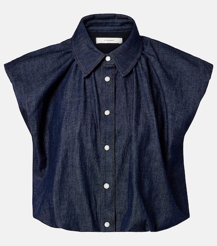 Frame Shell denim blouse - Frame - Modalova