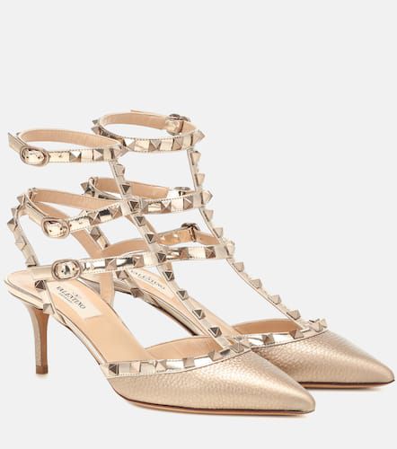 Rockstud leather pumps - Valentino Garavani - Modalova