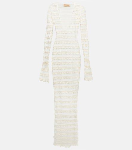 ODD MUSE Ultimate Muse embellished stretch-crepe midi dress