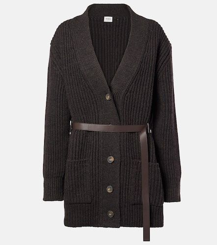 Cardigan in lana e cashmere con cintura - Tod's - Modalova