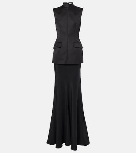 Robe aus Satin und Crêpe de Chine - Sportmax - Modalova