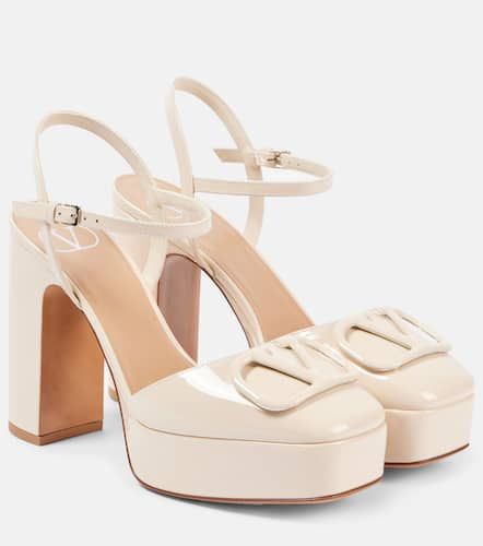 Pumps con plateau VLogo Signature - Valentino Garavani - Modalova