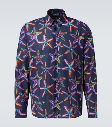 Printed cotton voile shirt - Vilebrequin - Modalova