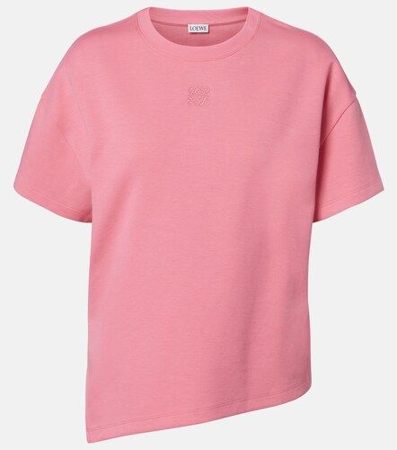 Camiseta de jersey de algodón con anagrama - Loewe - Modalova