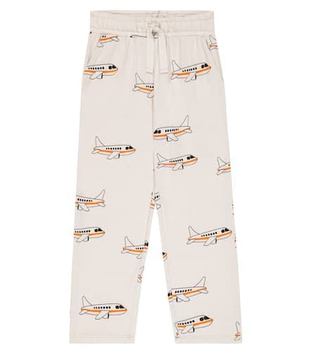 Airplane cotton jersey sweatpants - Mini Rodini - Modalova