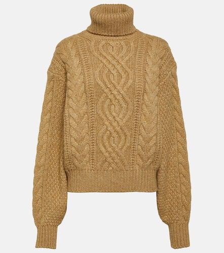 Erdenet cashmere and mohair turtleneck sweater - Loro Piana - Modalova