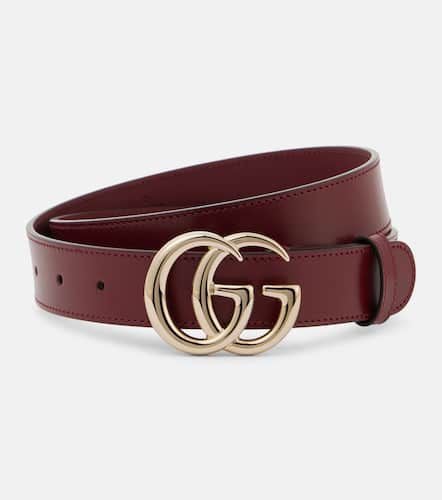 Gucci Cinturón GG Marmont de piel - Gucci - Modalova