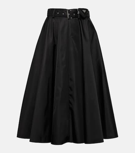 Prada Re-Nylon belted midi skirt - Prada - Modalova