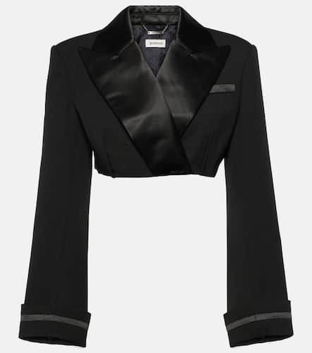 Blazer Clare en mezcla de lana cropped - Simkhai - Modalova