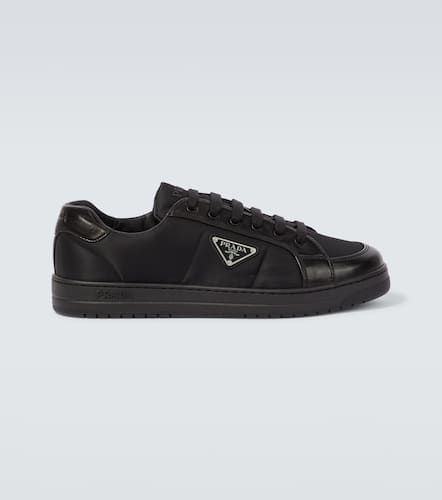 Prada Re-Nylon and leather sneakers - Prada - Modalova