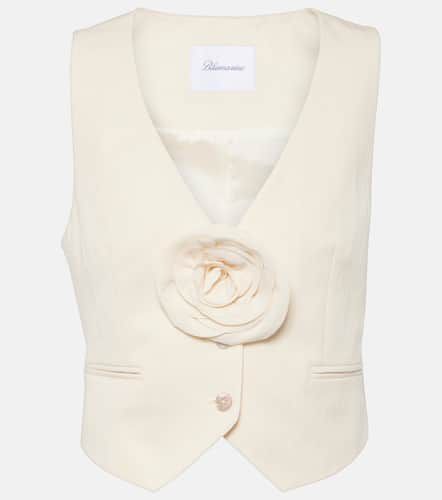 Blumarine Floral-appliqué vest - Blumarine - Modalova