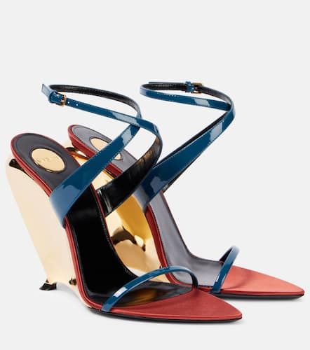 Sandalias con cuña Tallulah 110 de charol - Saint Laurent - Modalova
