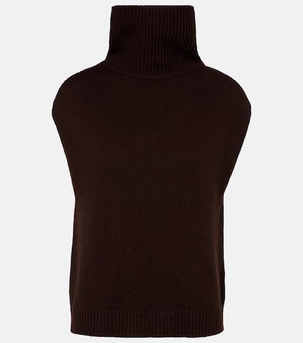 Turtleneck wool and cashmere sweater vest - Jardin des Orangers - Modalova