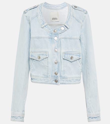 Valene cropped denim jacket - Isabel Marant - Modalova