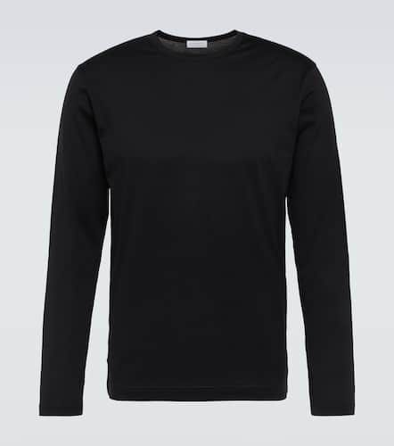 Classic long sleeve cotton T-shirt - Sunspel - Modalova