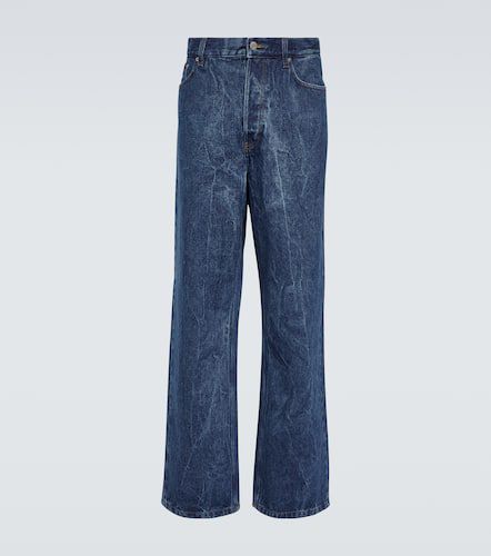 Jeans anchos con efecto deslavado - Dries Van Noten - Modalova