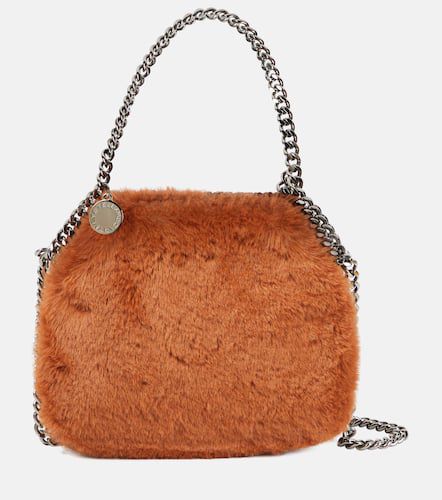 Falabella mini faux fur shoulder bag - Stella McCartney - Modalova