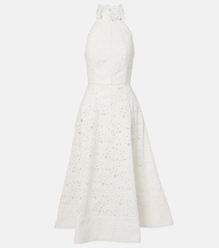 Bridal Nuvola embroidered midi dress - Rebecca Vallance - Modalova