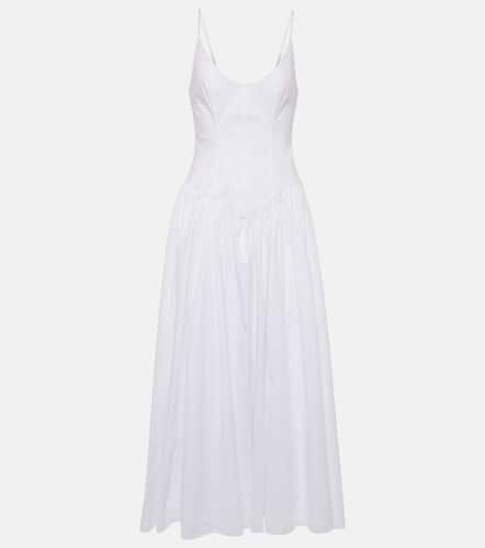 Vestido largo Dena de popelín de algodón - Staud - Modalova