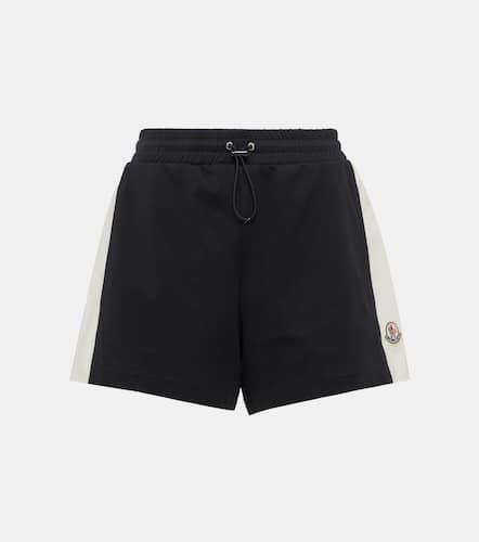Moncler Shorts de algodón con logo - Moncler - Modalova