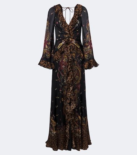 Etro Printed ruched silk maxi dress - Etro - Modalova