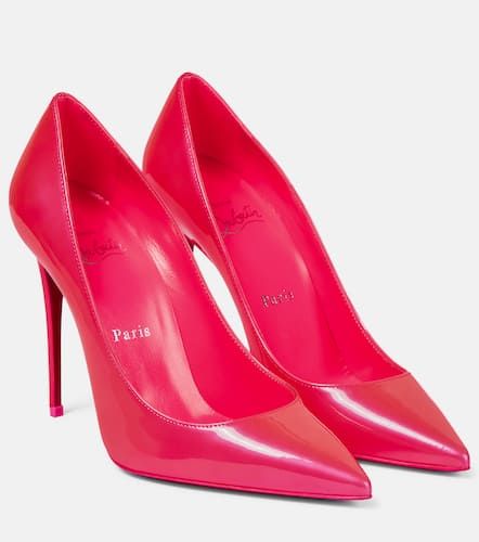 Kate 100 patent leather pumps - Christian Louboutin - Modalova