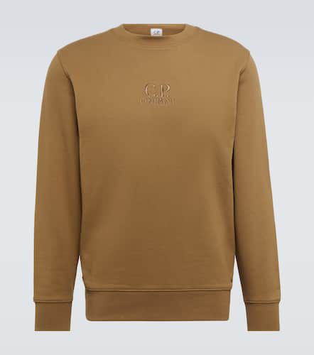 Besticktes Sweatshirt aus Baumwolle - C.P. Company - Modalova