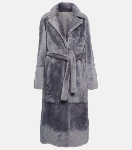 Reversible leather and shearling coat - Yves Salomon - Modalova