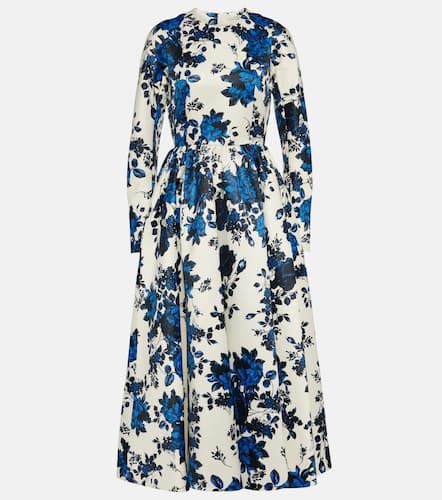 Annie floral taffeta midi dress - Emilia Wickstead - Modalova